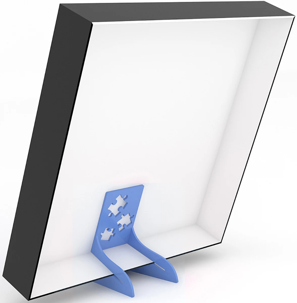 The Puzzle Box Stand Blue