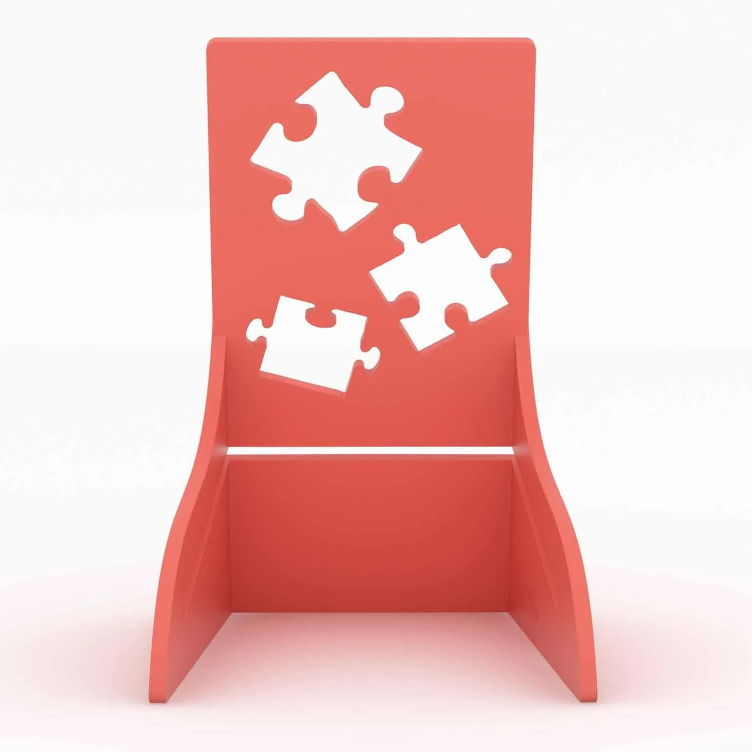 The Puzzle Box Stand Red