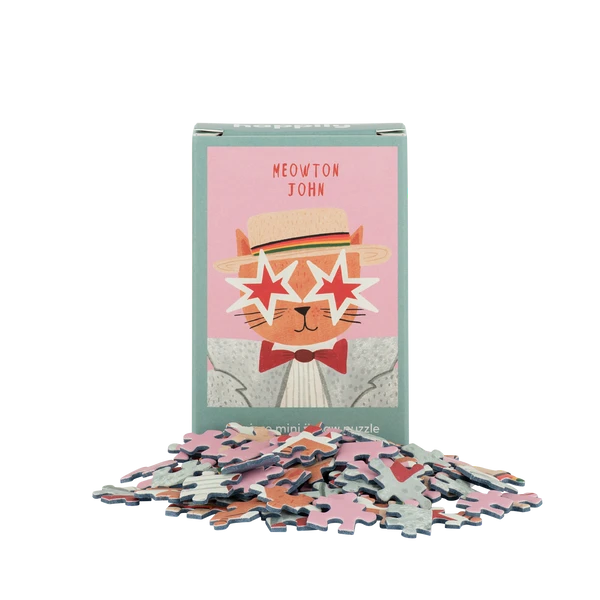 Meowton John - 99 Piece Mini Puzzle