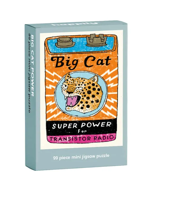 Big Cat Power - 99 Piece Mini Puzzle Cats