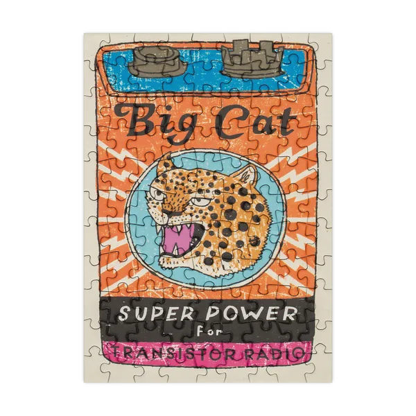 Big Cat Power - 99 Piece Mini Puzzle