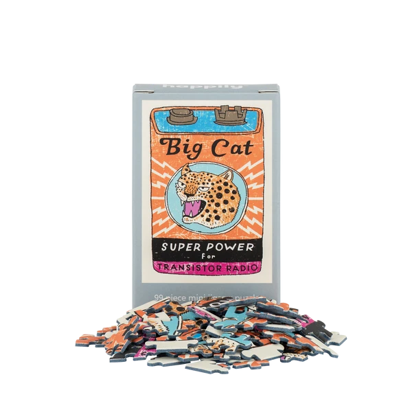 Big Cat Power - 99 Piece Mini Puzzle