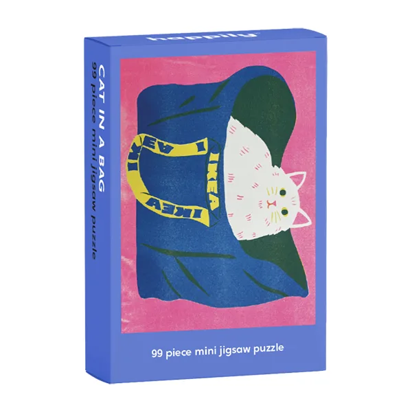 Cat in a Bag - 99 Piece Mini Puzzle