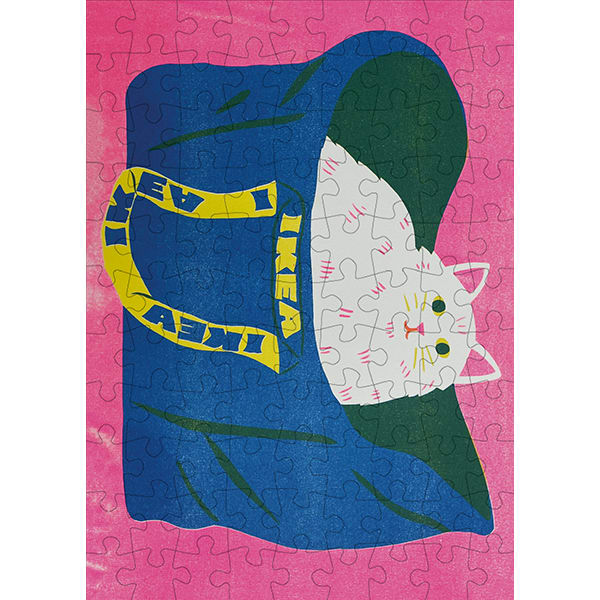 Cat in a Bag - 99 Piece Mini Puzzle