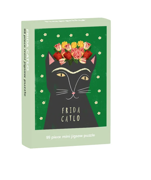 Frida Catlo - 99 Piece Mini Puzzle Cats