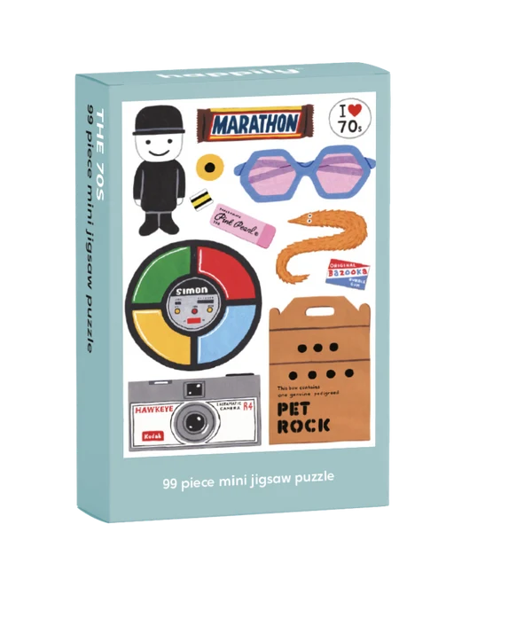 In the 70s - 99 Piece Mini Puzzle Nostalgic & Retro