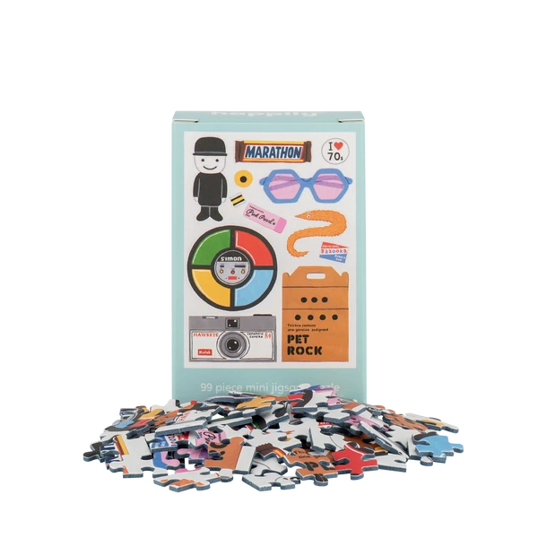 In the 70s - 99 Piece Mini Puzzle