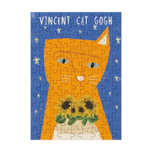 Vincent Cat Gogh - 99 Mini Puzzle