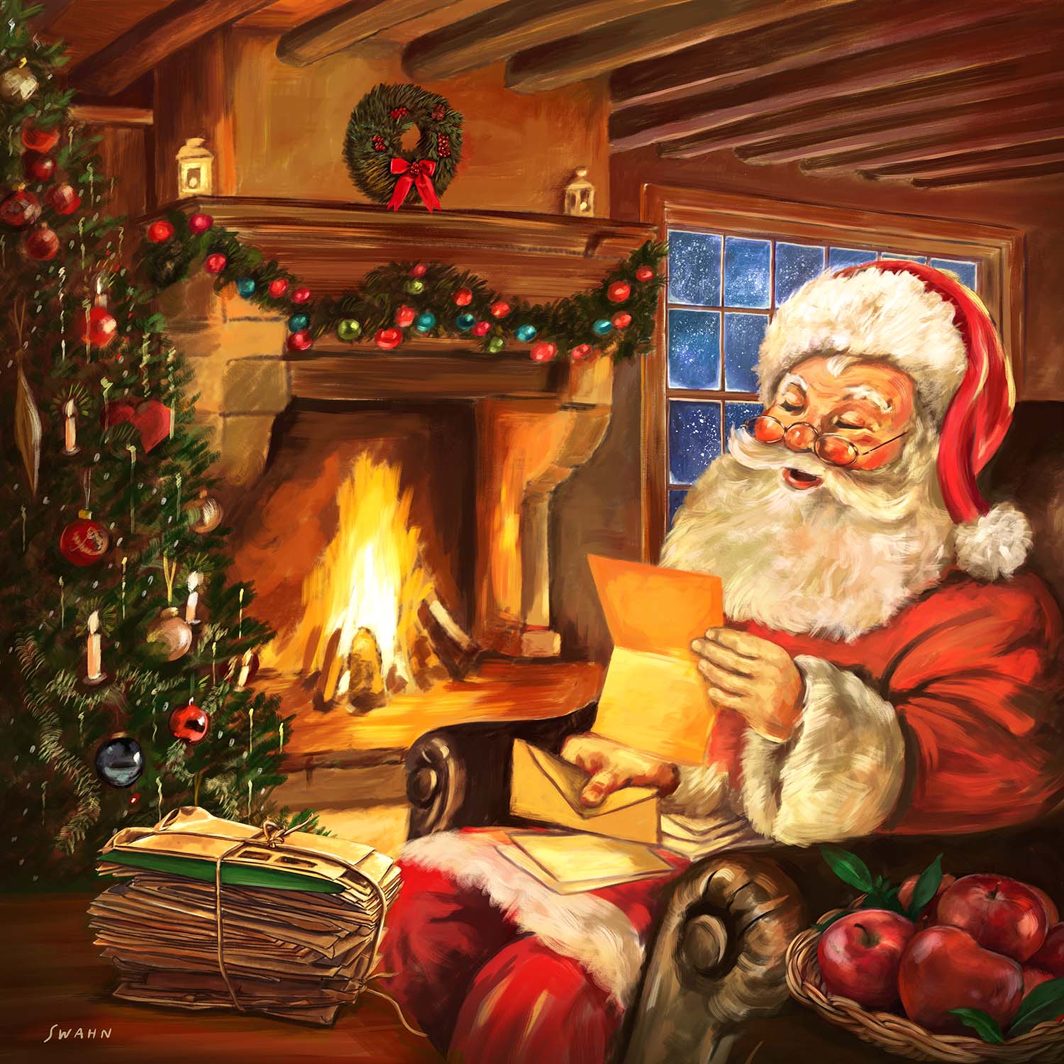 Catching Up Christmas Jigsaw Puzzle