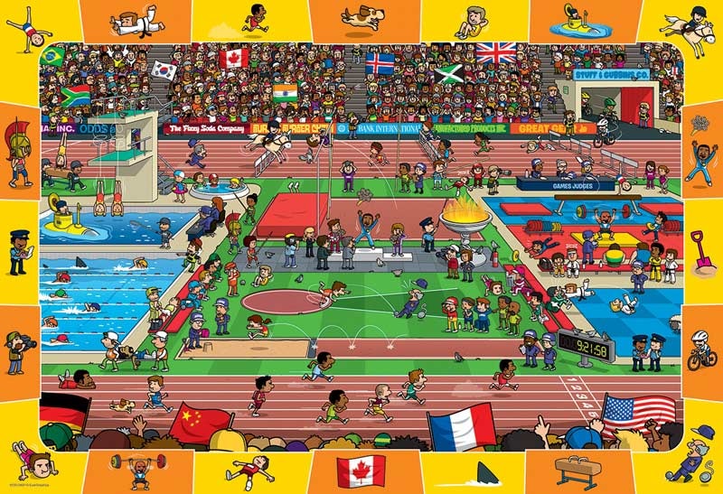 Olympics (Spot & Find) - Scratch and Dent Humor