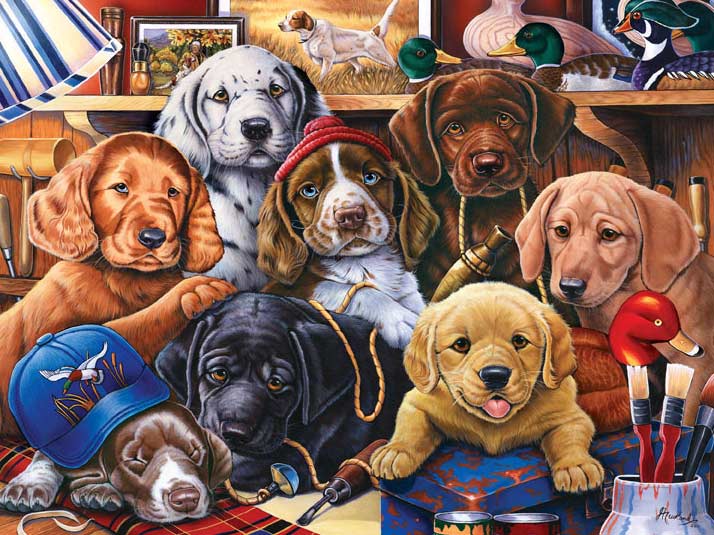 Furry Friends - Grandpa's Pups Dogs