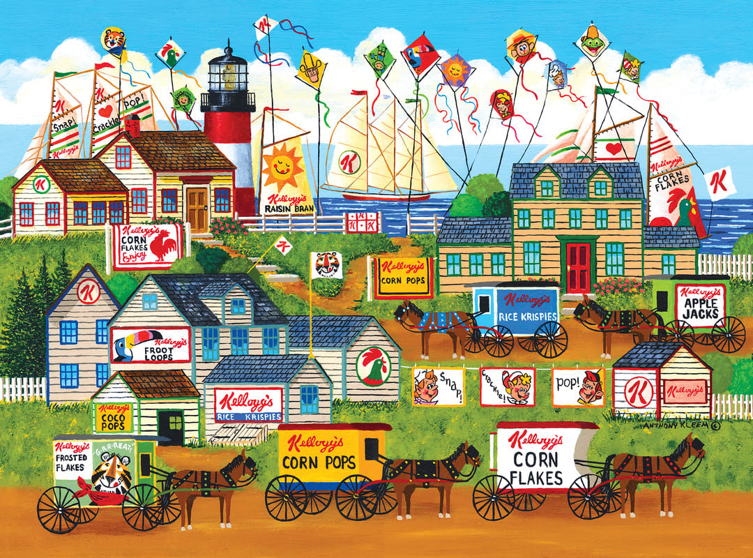 Town by the Sea Nostalgic & Retro