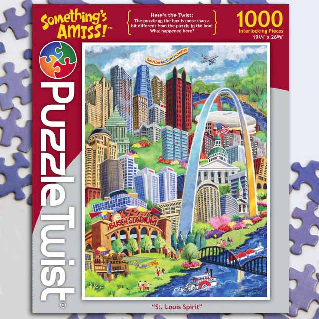 St. Louis Spirit - Something's Amiss! Landmarks & Monuments Jigsaw Puzzle
