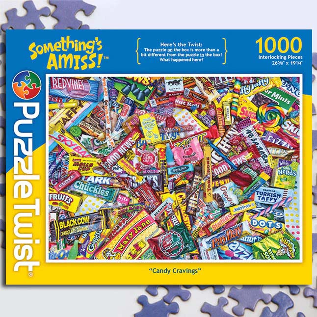Candy Cravings - Something's Amiss! Candy Jigsaw Puzzle