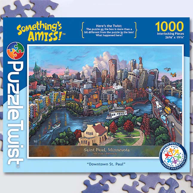 Downtown St. Paul - Something's Amiss! Jigsaw Puzzle