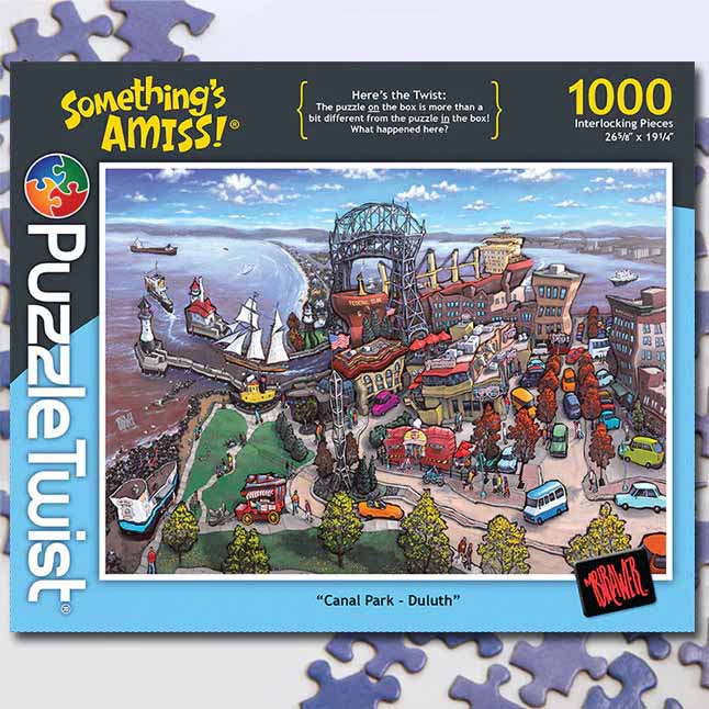 Canal Park - Duluth - Something's Amiss! Jigsaw Puzzle