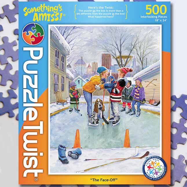 Face-Off - Something's Amiss! Winter Jigsaw Puzzle