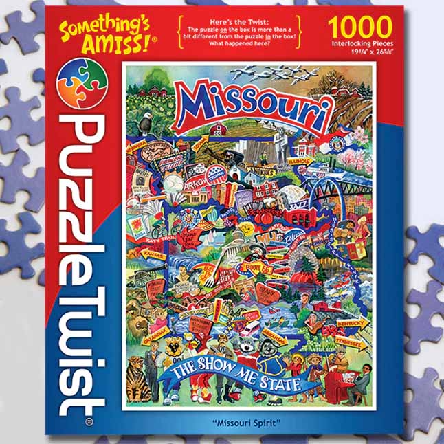 Missouri Spirit - Something's Amiss! Landmarks & Monuments Jigsaw Puzzle