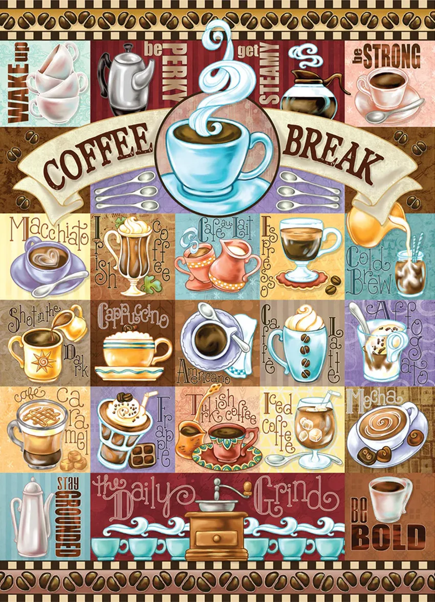Coffee Break Twist Puzzle - Scratch and Dent Food and Drink
