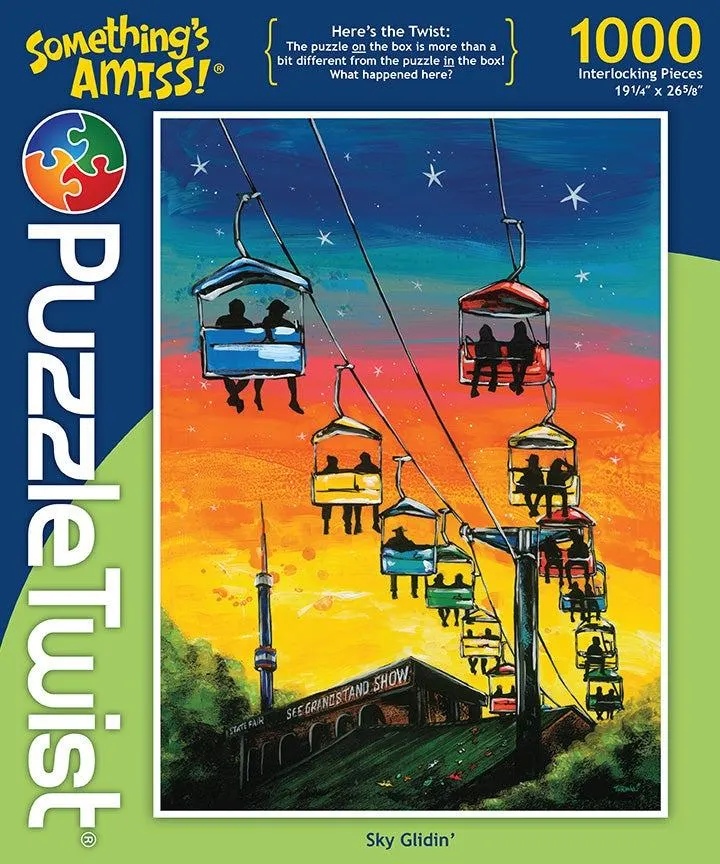 Sky Glidin' - Something's Amiss! Sunrise & Sunset