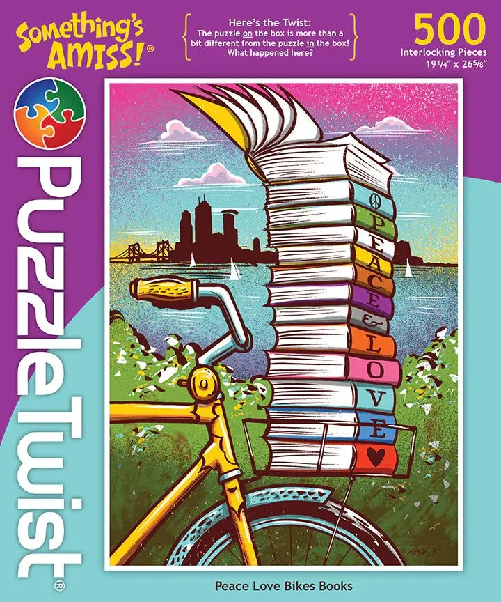 Something's Amiss! - Peace Love Bikes Books Books & Reading