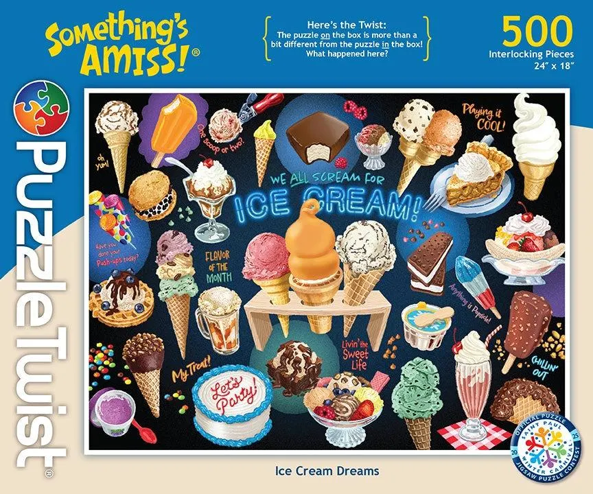 Ice Cream Dreams - Something's Amiss! Collage