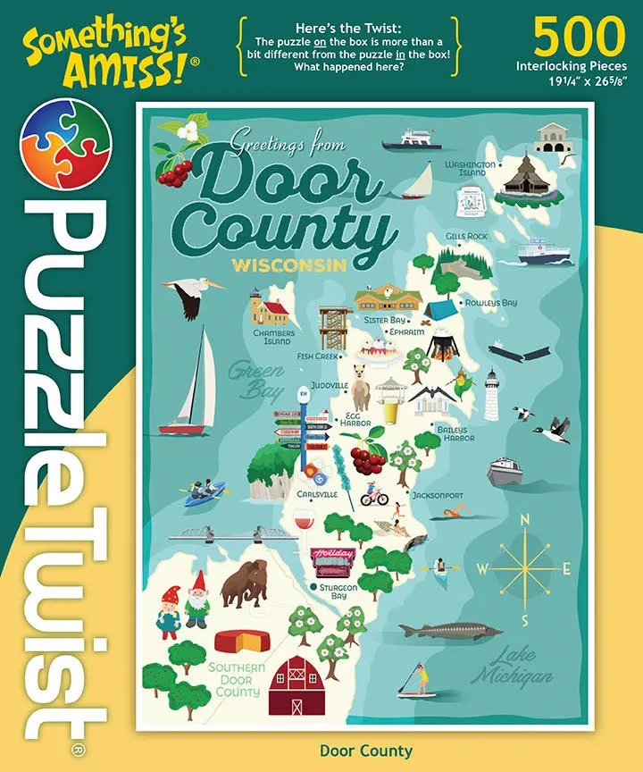 Door County - Something's Amiss! Maps & Geography