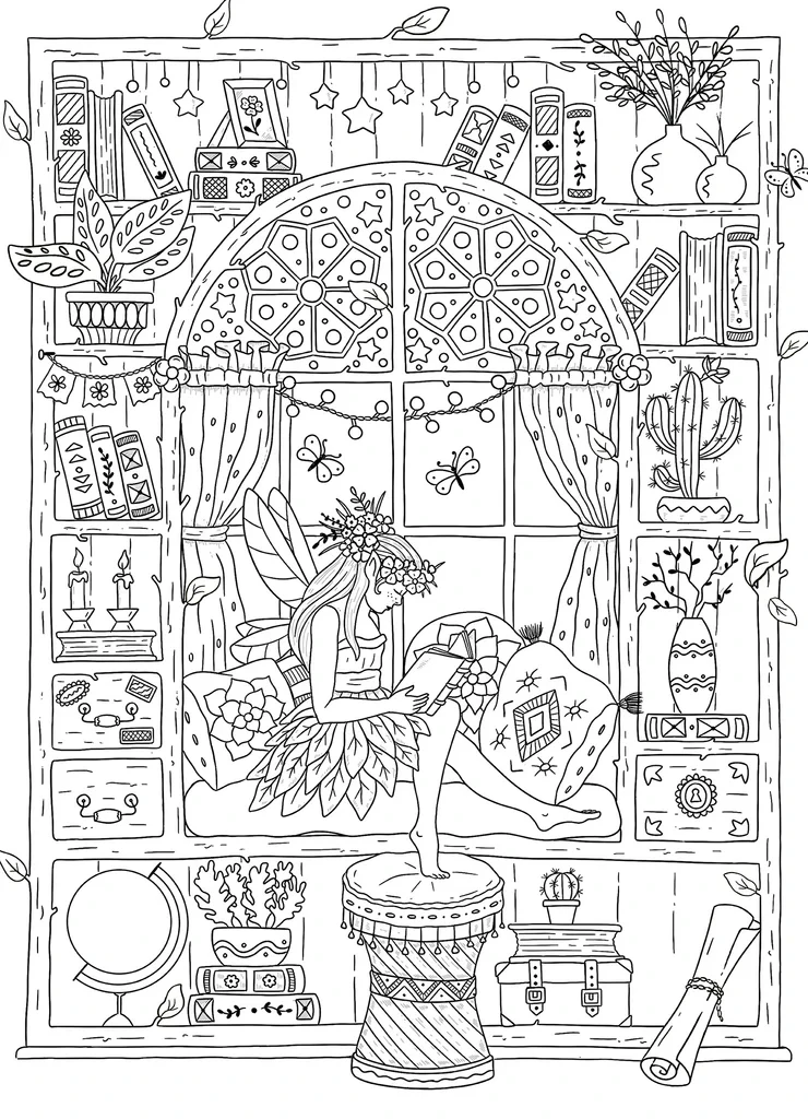 Fairy Library - Reveal the Color!