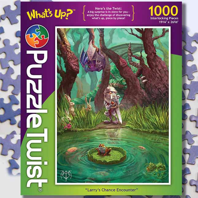 Larry’s Chance Encounter - What's Up? Fantasy Jigsaw Puzzle