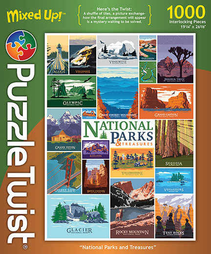 National Parks and Treasures - Mixed Up!