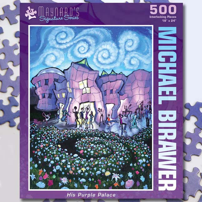 His Purple Palace Music Jigsaw Puzzle