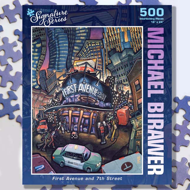 First Avenue and 7th Street Jigsaw Puzzle