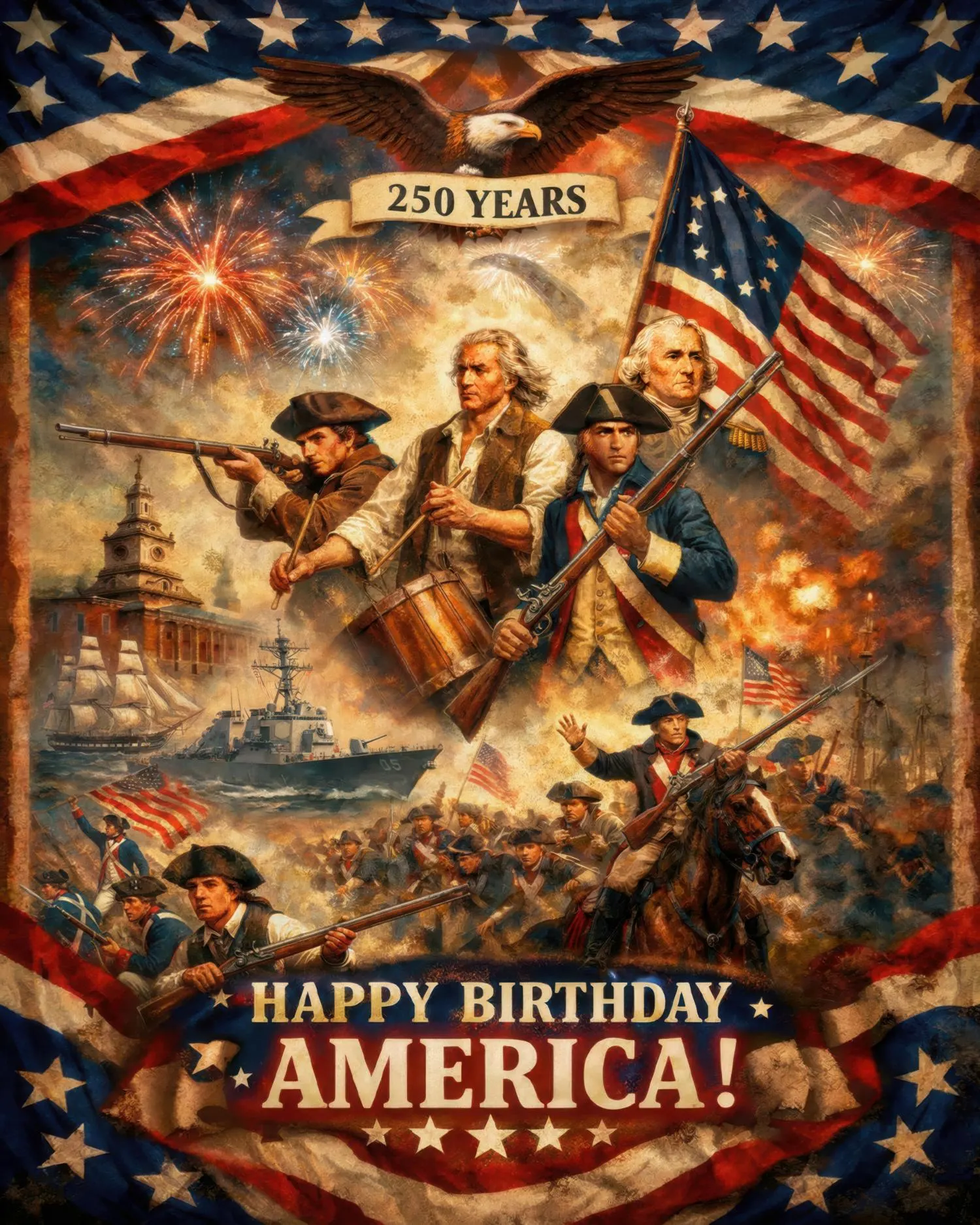 The Spirit of 76 Patriotic