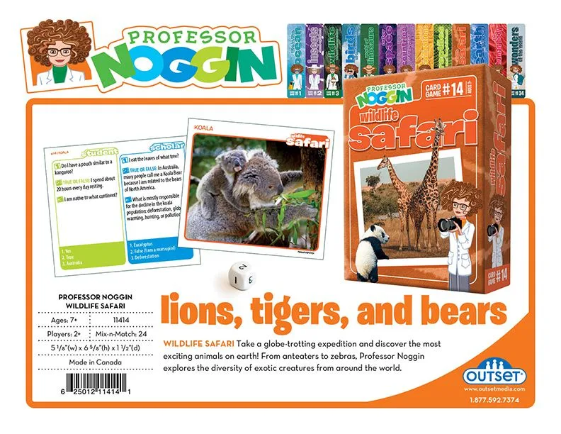 Professor Noggin's Wildlife Safari