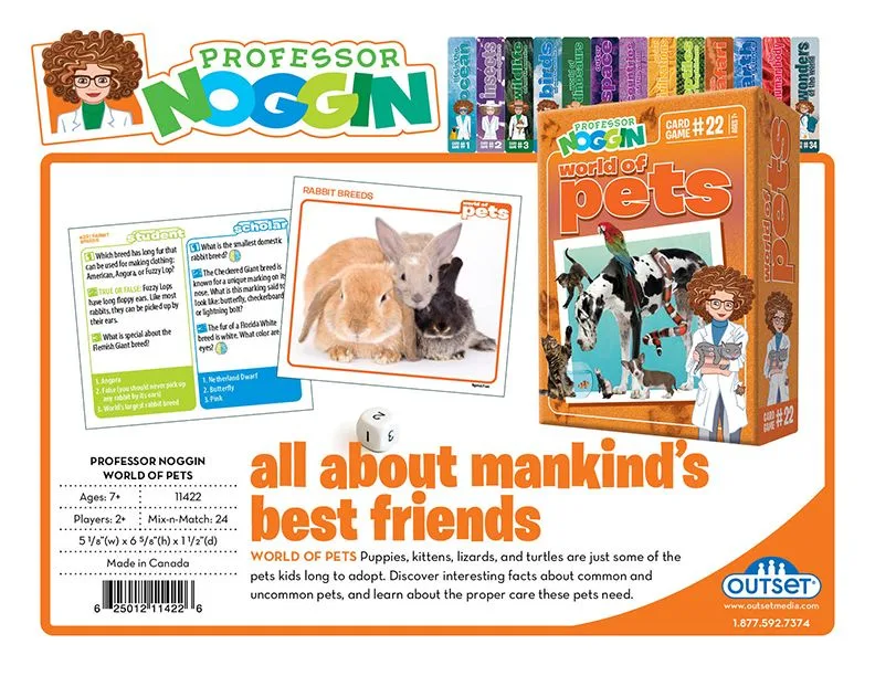 Professor Noggin's World of Pets