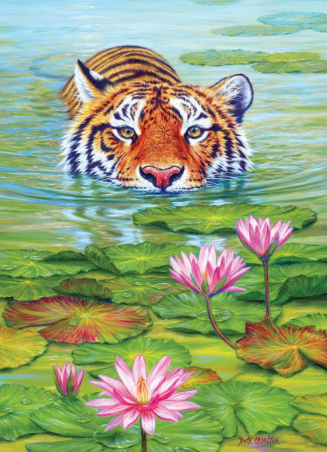 Land of the Lotus Cultural Art Jigsaw Puzzle