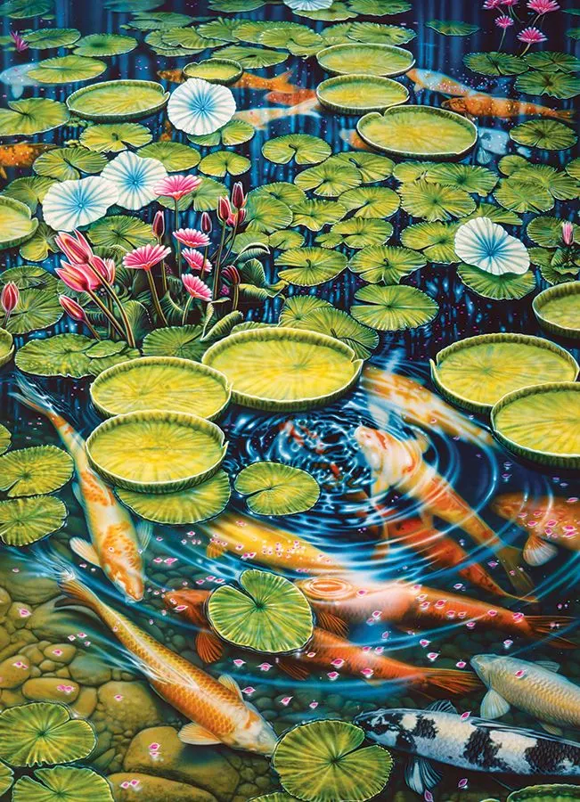 Koi Pond Flower & Garden