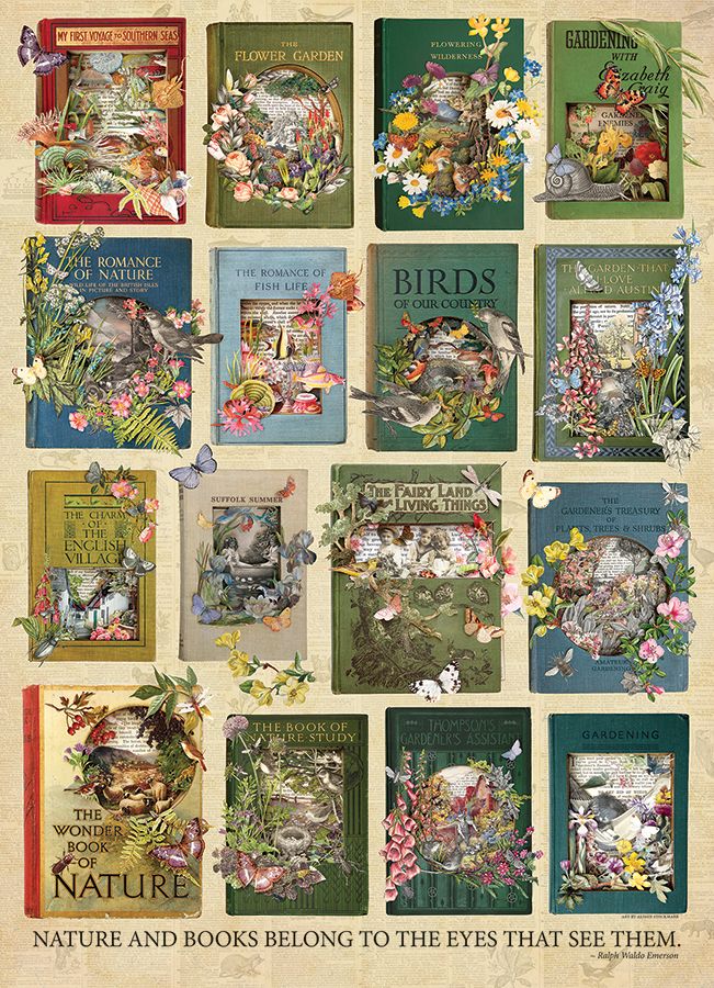 The Nature of Books Nature Jigsaw Puzzle