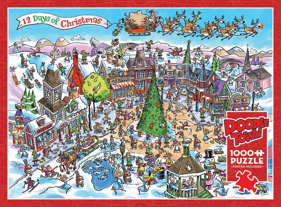DoodleTown: 12 Days of Christmas