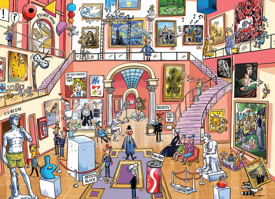 Doodletown: Museum Mischief