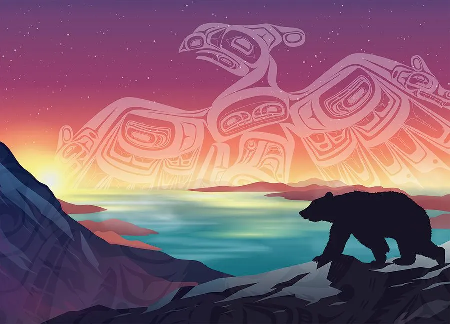 Crossings: Thunderbird and Bear Bear