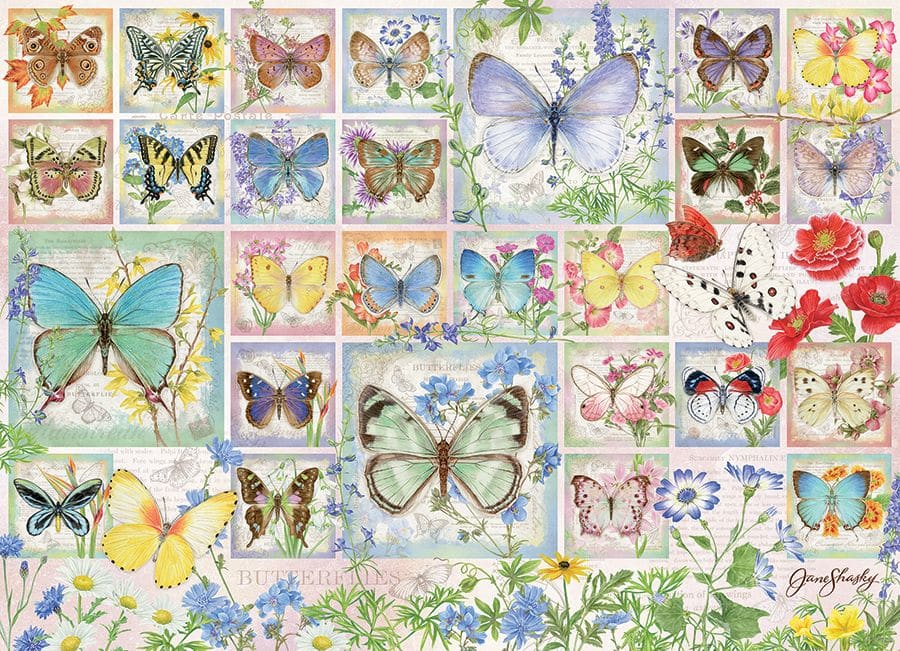 Butterfly Tiles Butterflies and Insects