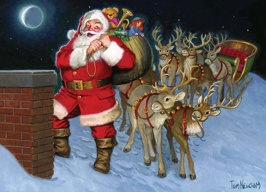 Up on the Rooftop Christmas