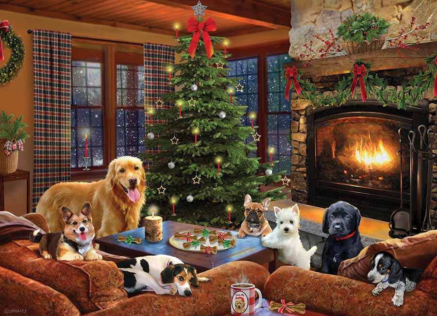 Furry Festivities Christmas Jigsaw Puzzle