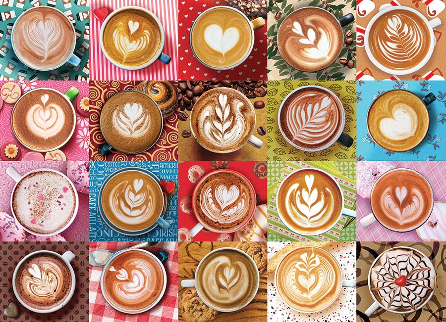 Love You A Latte Food and Drink Jigsaw Puzzle
