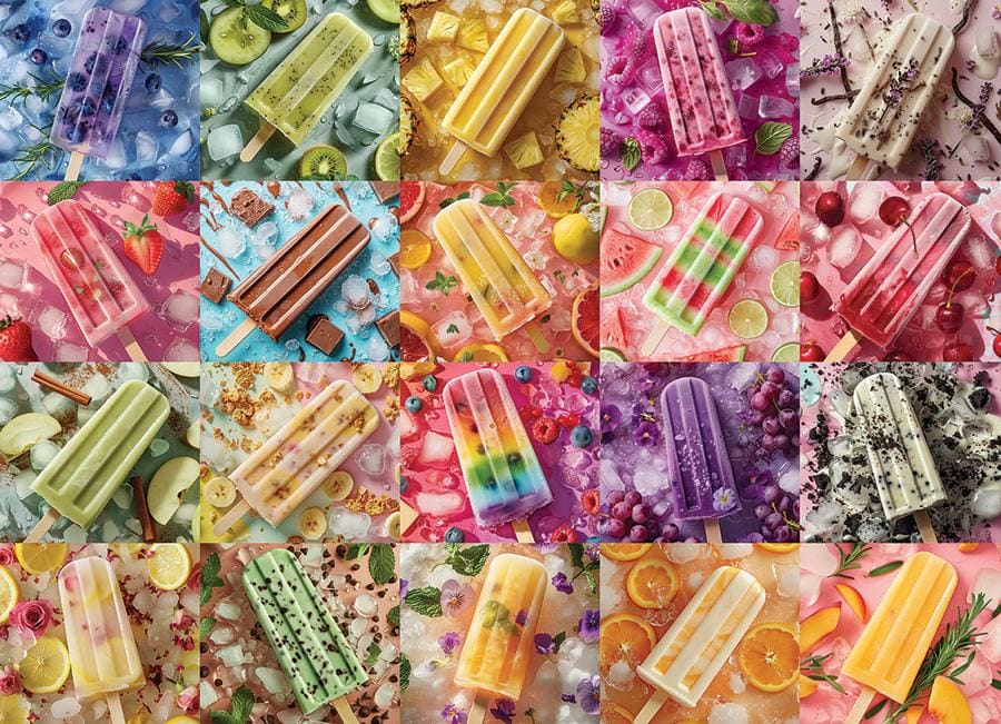 Ice Lollies - Scratch and Dent Collage