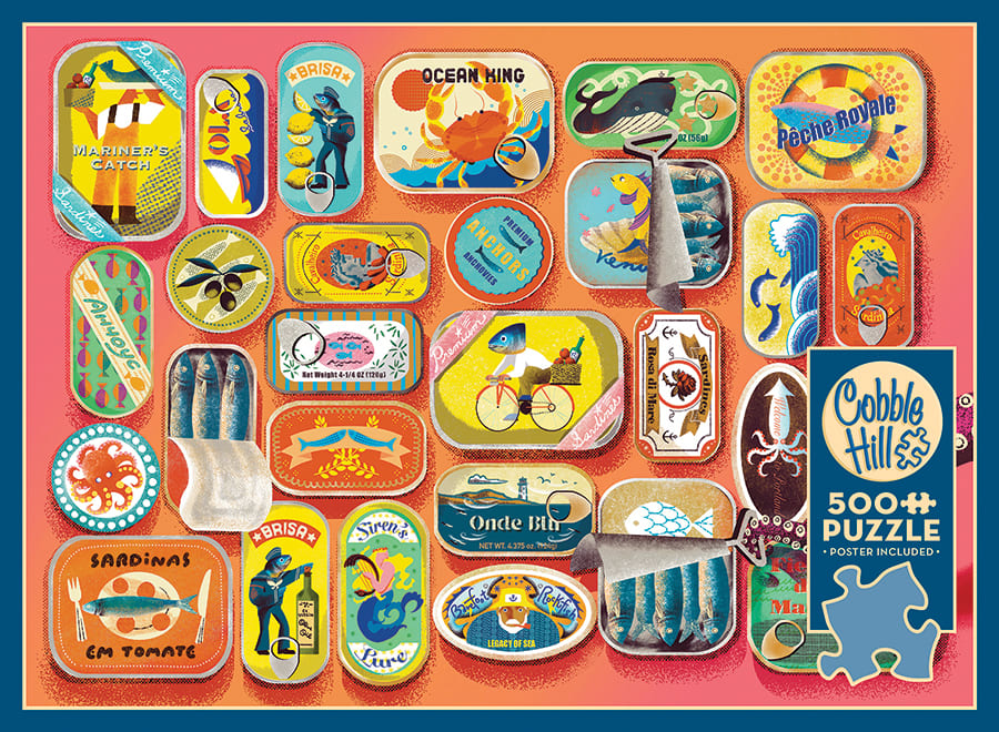 Sardines and Friends Collage