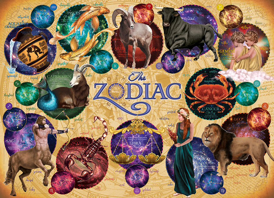 The Zodiac Animals Jigsaw Puzzle