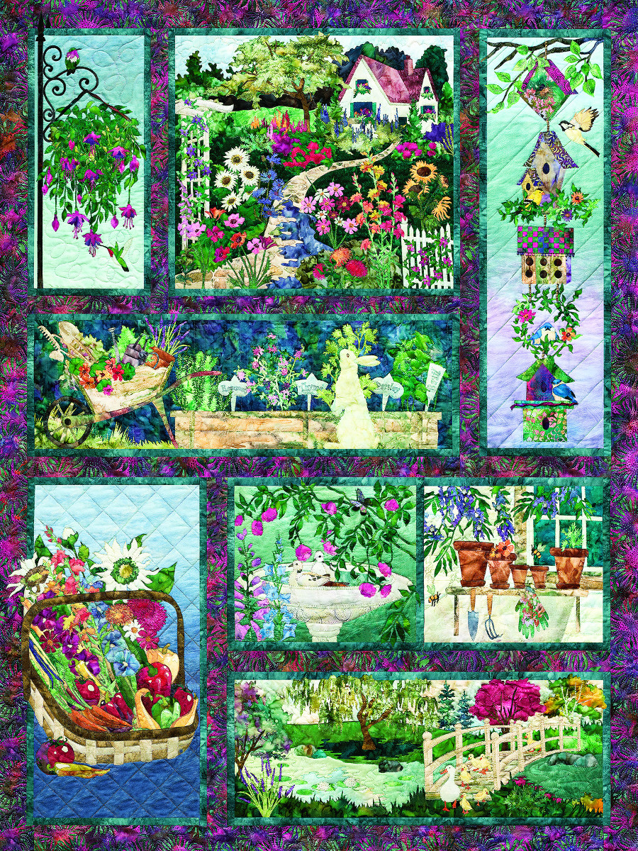 In Full Bloom Quilting & Crafts Jigsaw Puzzle