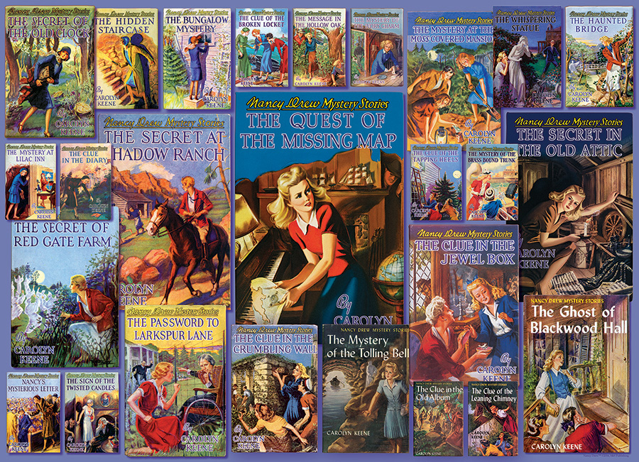 Vintage Nancy Drew Movies & TV Jigsaw Puzzle